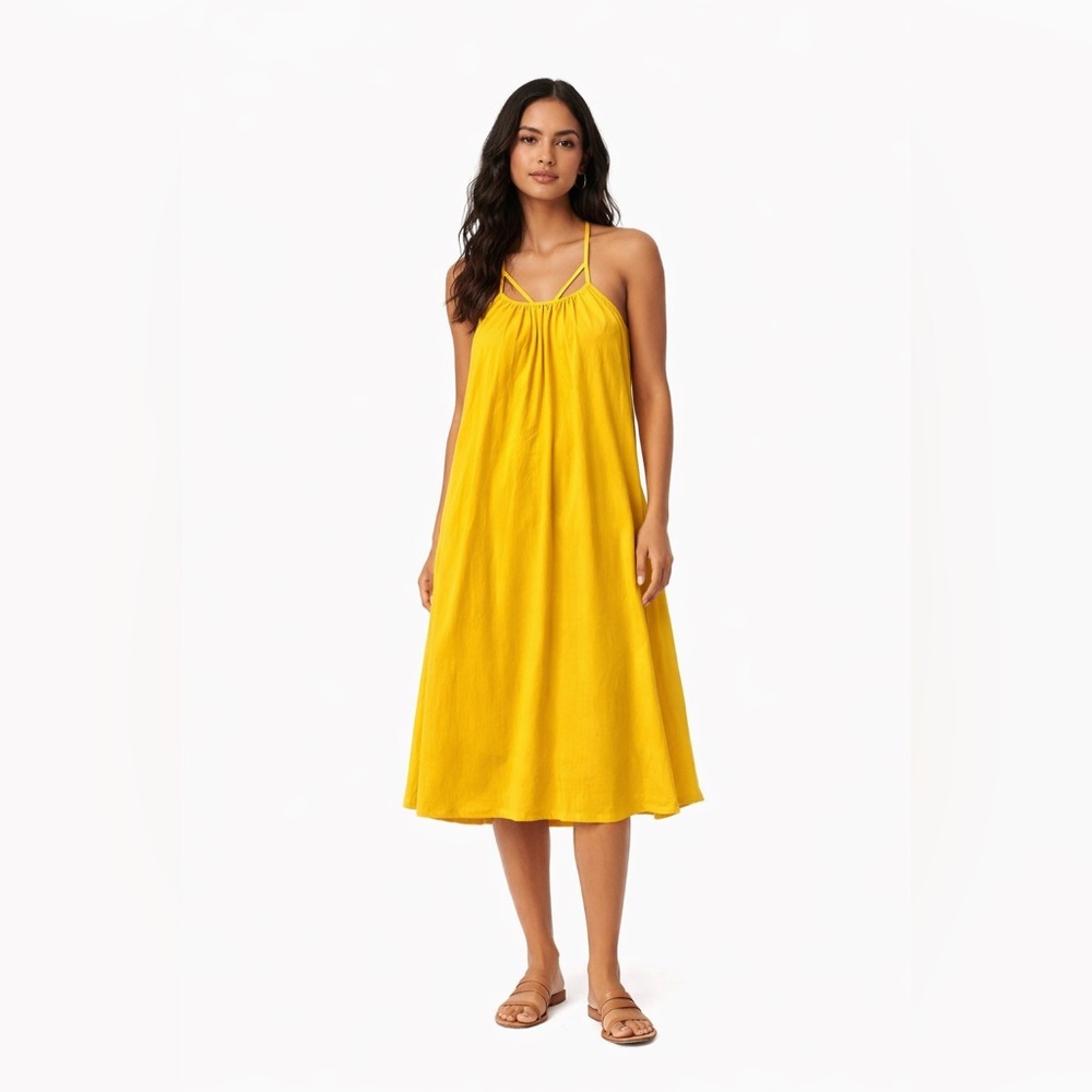 Banana Republic Women's Yellow Dress NWT BEACHY VIBES